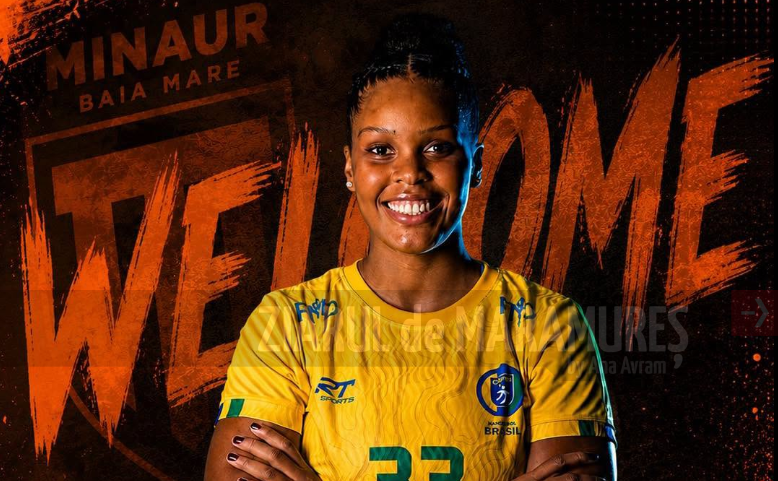 Minaur Baia Mare își întărește linia de 6 metri prin transferul pivoului brazilian Sabryne Santos Souza