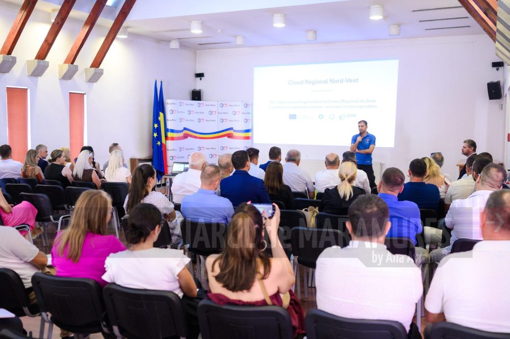 Județul Maramureș a găzduit Caravana Cloud Regional Nord-Vest, dedicată digitalizării administrației publice locale