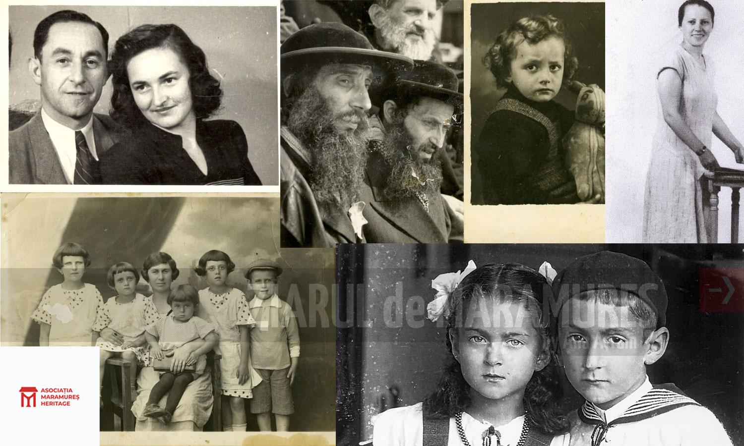 Comunitatea evreilor din Săpânța. Ultimul rabin a fost Herman Tzvi Kahan, care a fost ucis în Holocaust