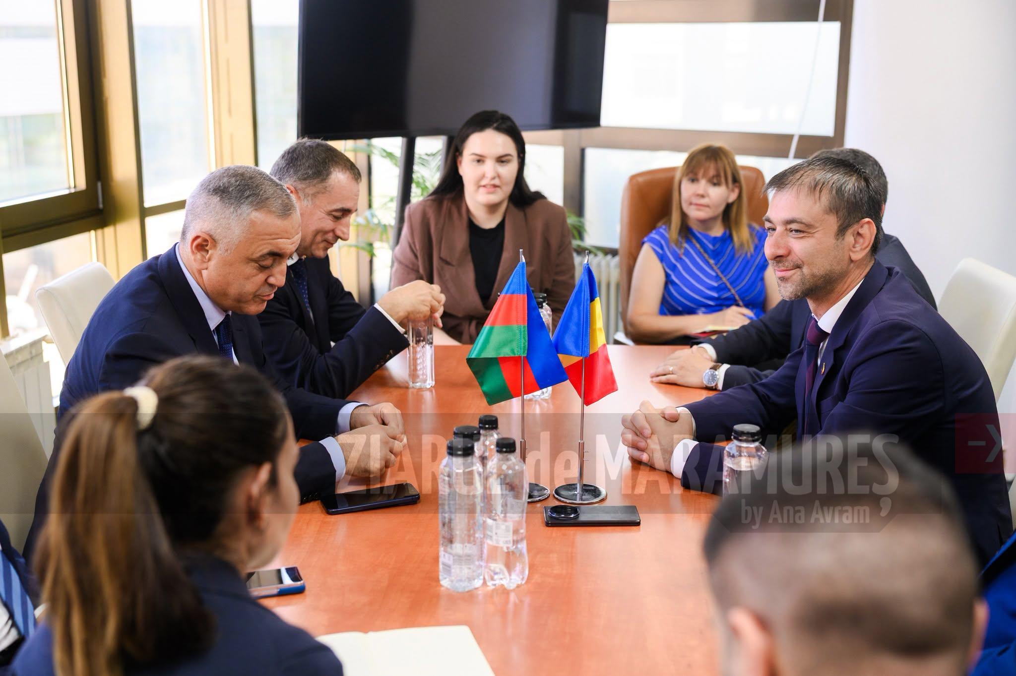 Președintele CJ MM, Gabriel Zetea, s-a întâlnit cu  Excelența Sa, Gudsi Osmanov, Ambasador al Republicii Azerbaidjan în România