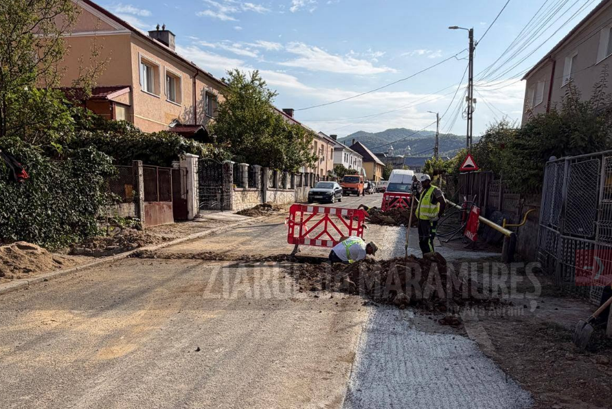 Lucrări curente în Baia Sprie. Primar Alin S. Bîrda: Încercăm permanent să urgentăm și să lucrăm eficient, în folosul întregii comunități