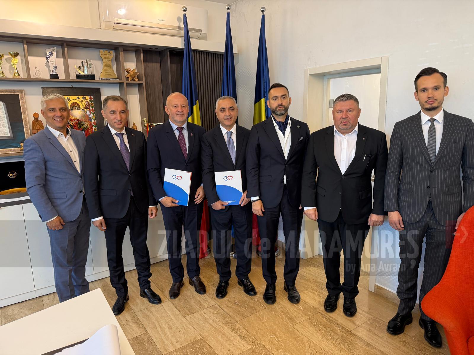 De la diplomație parlamentară la un parteneriat între comunități: Baia Mare, primul oraș european înfrățit cu Khankendi, Republica Azerbaidjan