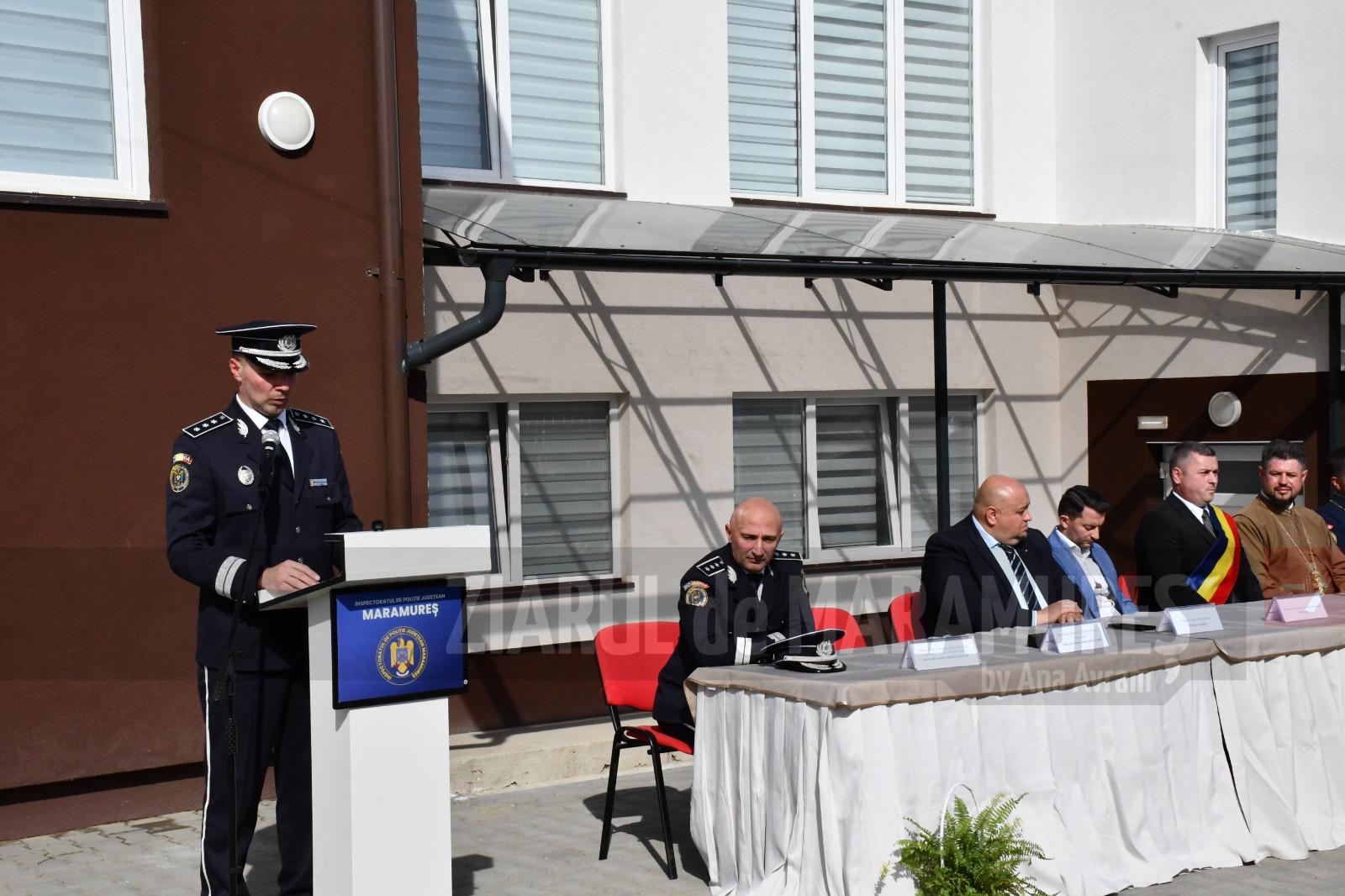 Inaugurare. Sediu nou pentru Poliția Tăuții-Măgherăuș