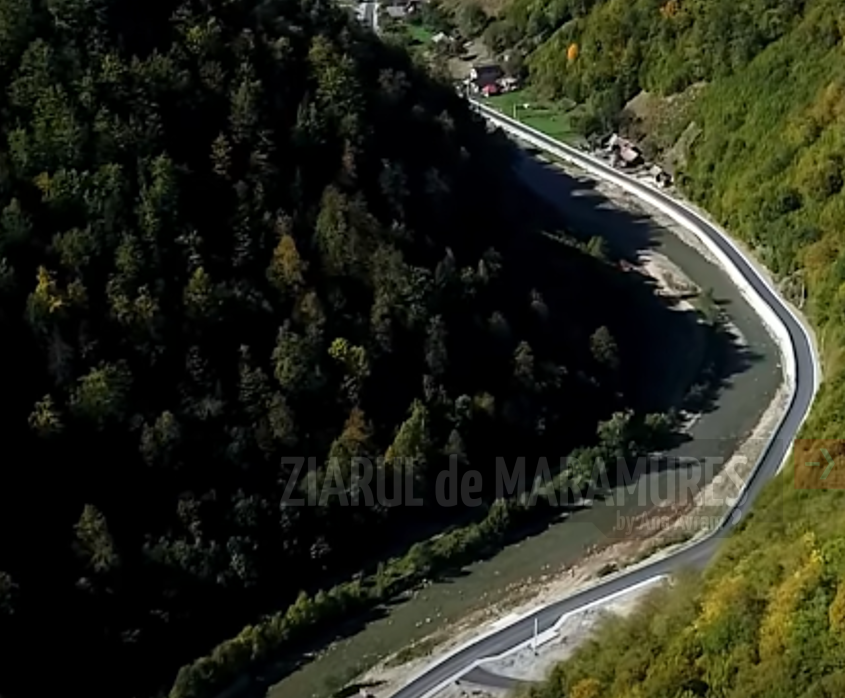 Întregul tronson Valea Râului este asfaltat. 7 km de drum întreg, o schimbare care se vede